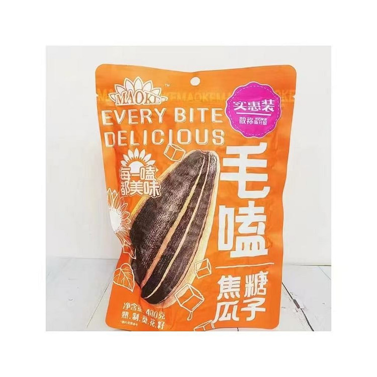 ChaCha Caramel Sunflower Seeds 400g*1 Bag 400 g