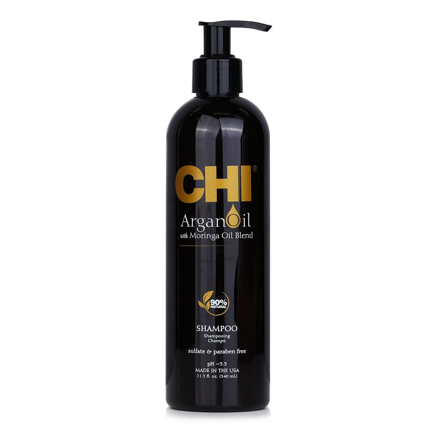 CHI Argan Oil & Moringa Oil Shampoo 340ml/11.5oz 340 ml