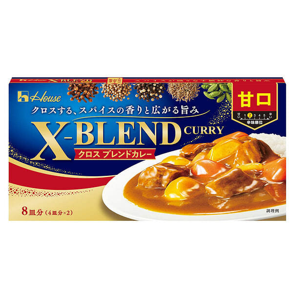 House Mixed-Flavor Curry Cubes Sweet 140g 1 each