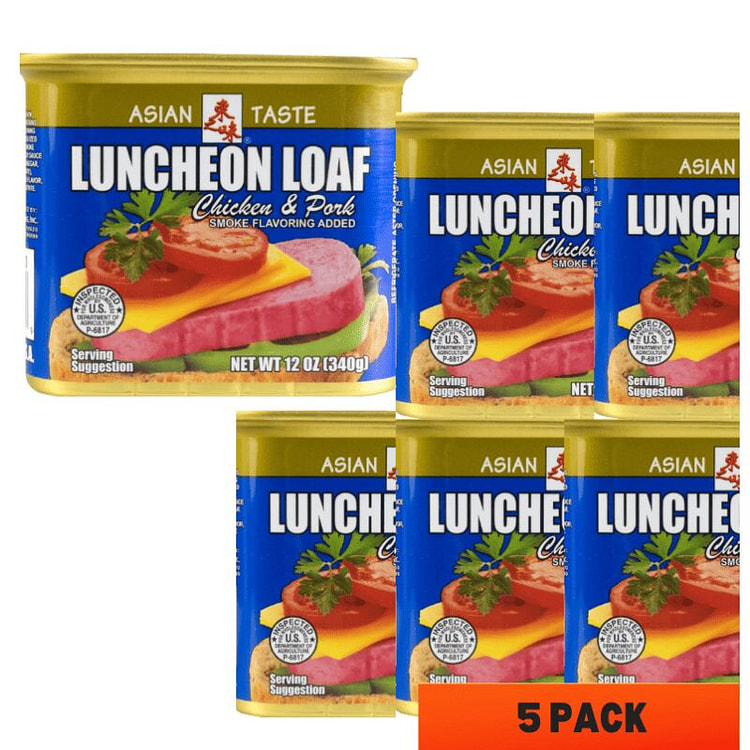 东之味 亚洲风味午餐肉 USDA认证340克*5盒 340 克