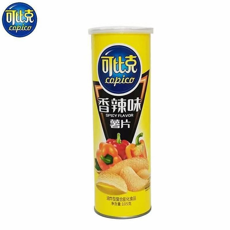 可比克 香辣味罐装薯片 1 罐 (min 6)