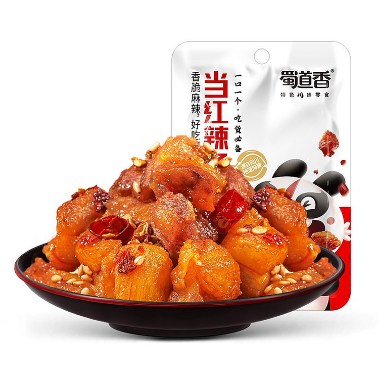 蜀道香 当红辣子鸡无骨鸡肉 25袋 川渝零食特产
