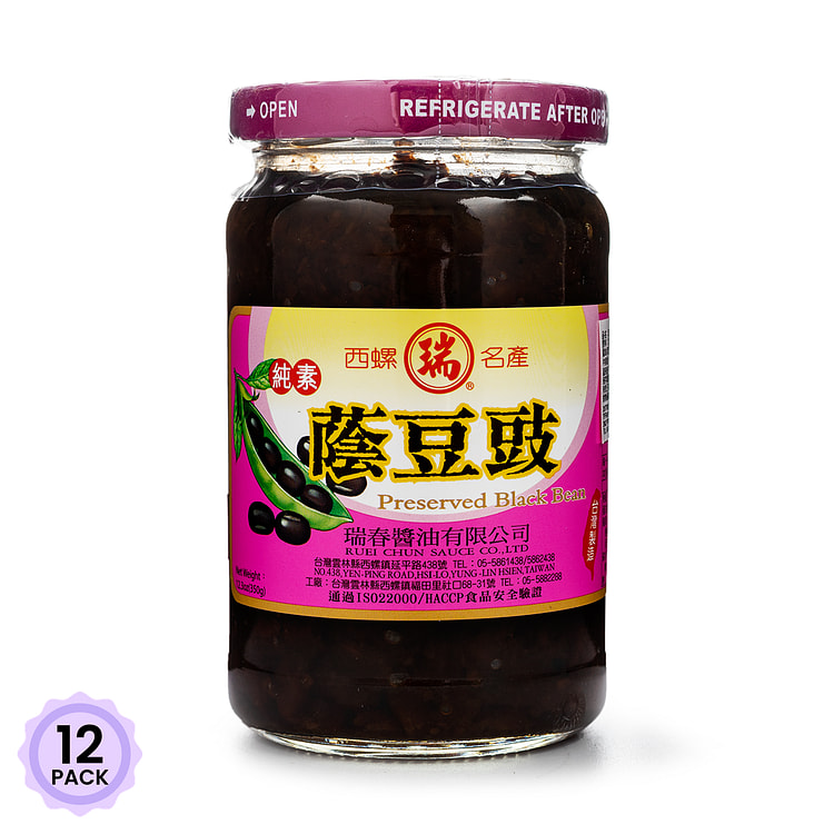 瑞春 荫豆豉 380 克*12 包