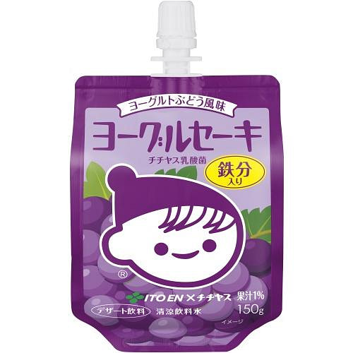 伊藤园 酸奶奶昔 葡萄风味 150g