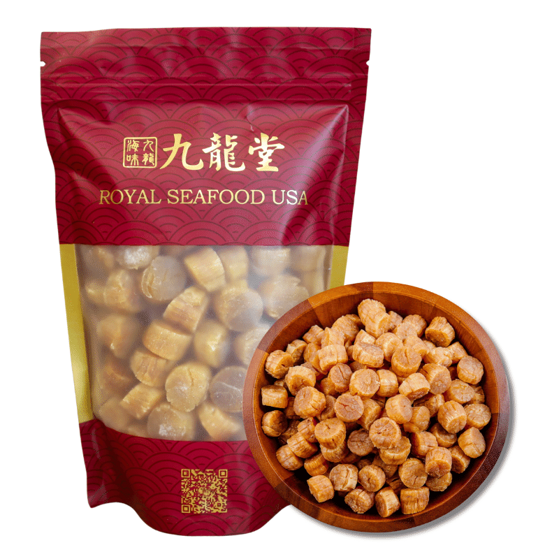 RoyalSeafoodUSAHokkaido Dried Scallops(Small size) 1 ปอนด์