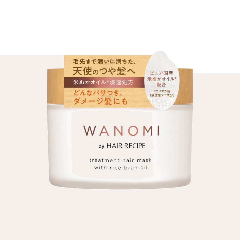 HAIR RECIPE Wanomi Treatment Hair Mask w/ Rice Bran Oil 170 그램