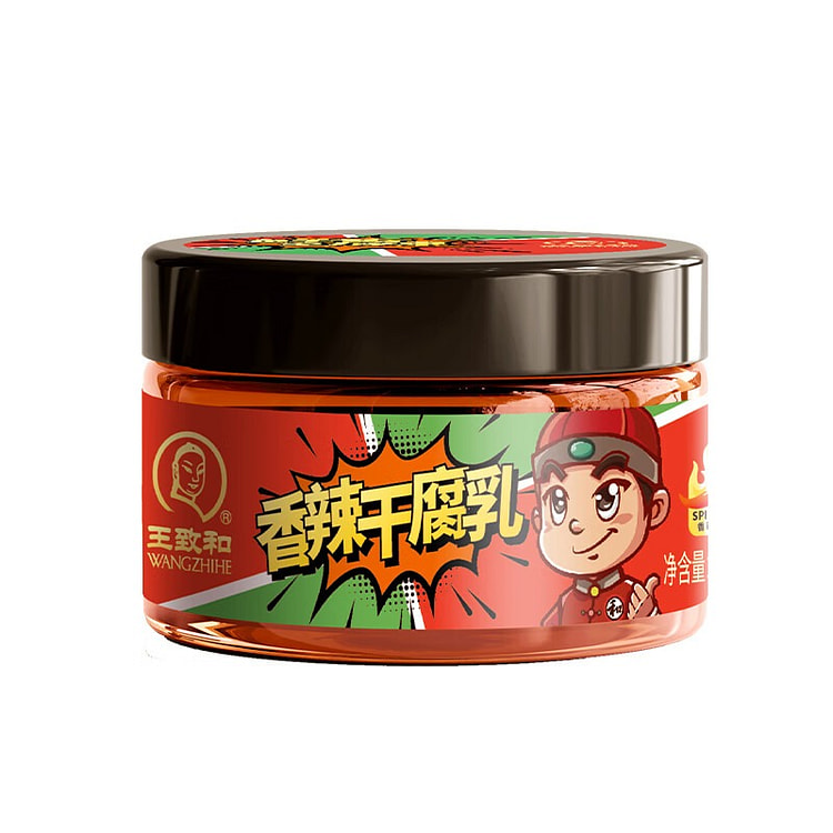 Spicy Dried Fermented Bean Curd 120 g