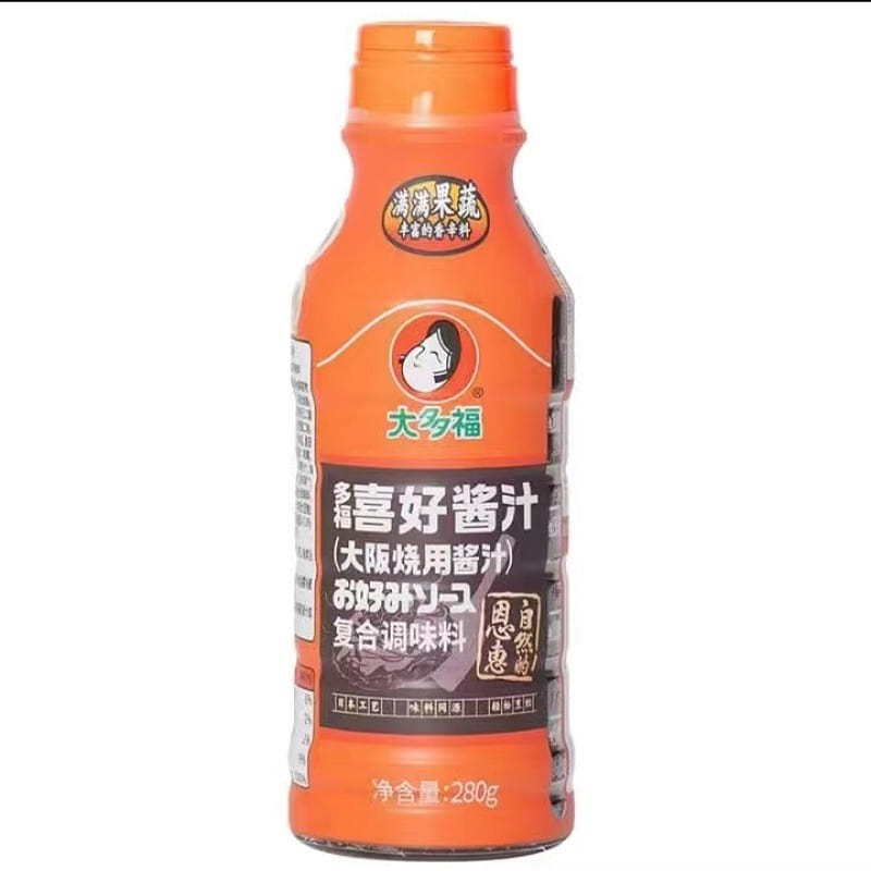 Daifuku Osaka yaki sauce seasoning 280g * 1 bottle 280 g
