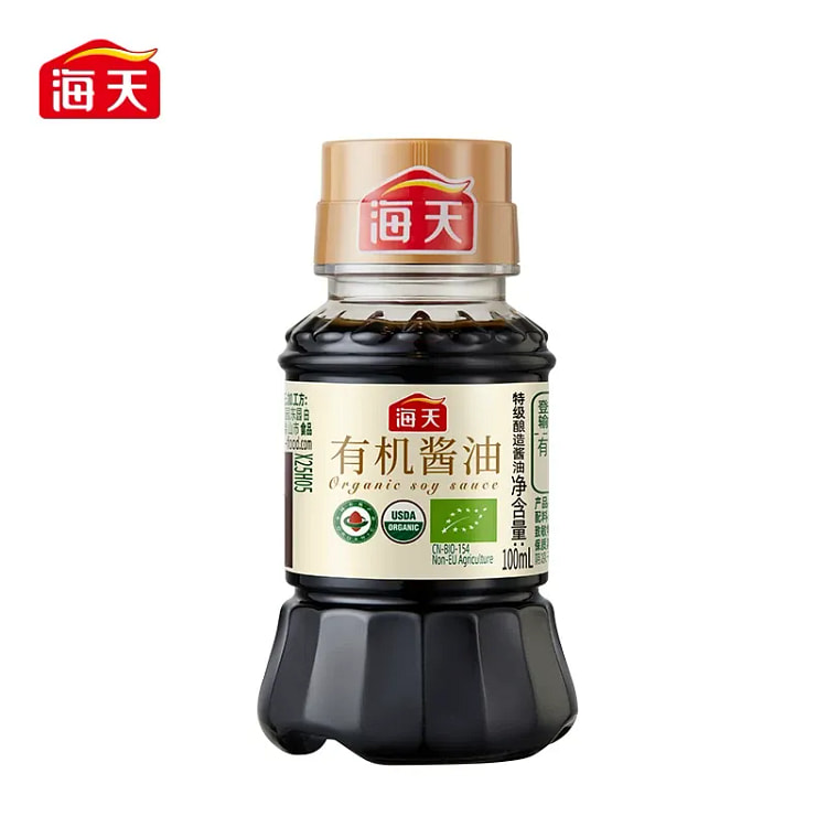 海天有机酱油100ml*1瓶非转基因黄豆酿造 100 克