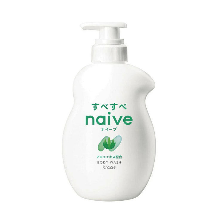 Naive Body Wash Aloe 530ml 1 each