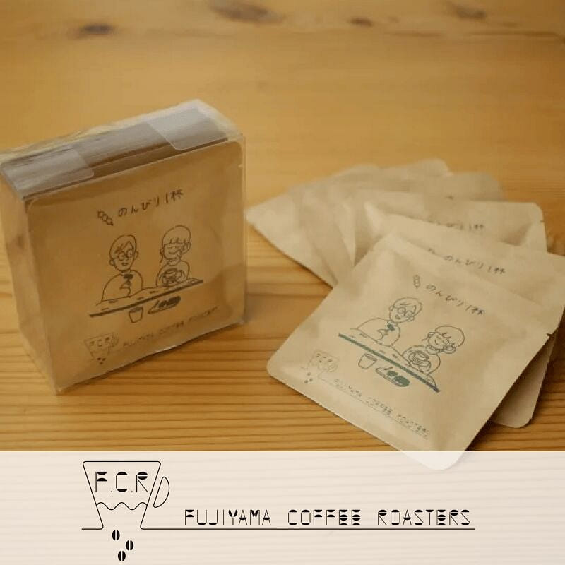 Fujiyama Coffee Drip Bag 5 Count Wagashi Pairing 1 each