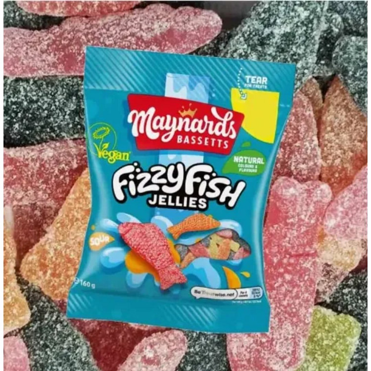 Maynards Bassetts Fizzy Fish (UK)