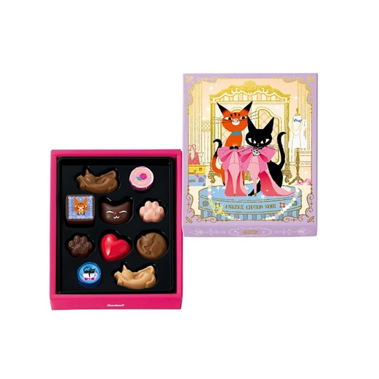 Goncharoff Valentine Day  Chocolate 10pcs Purple