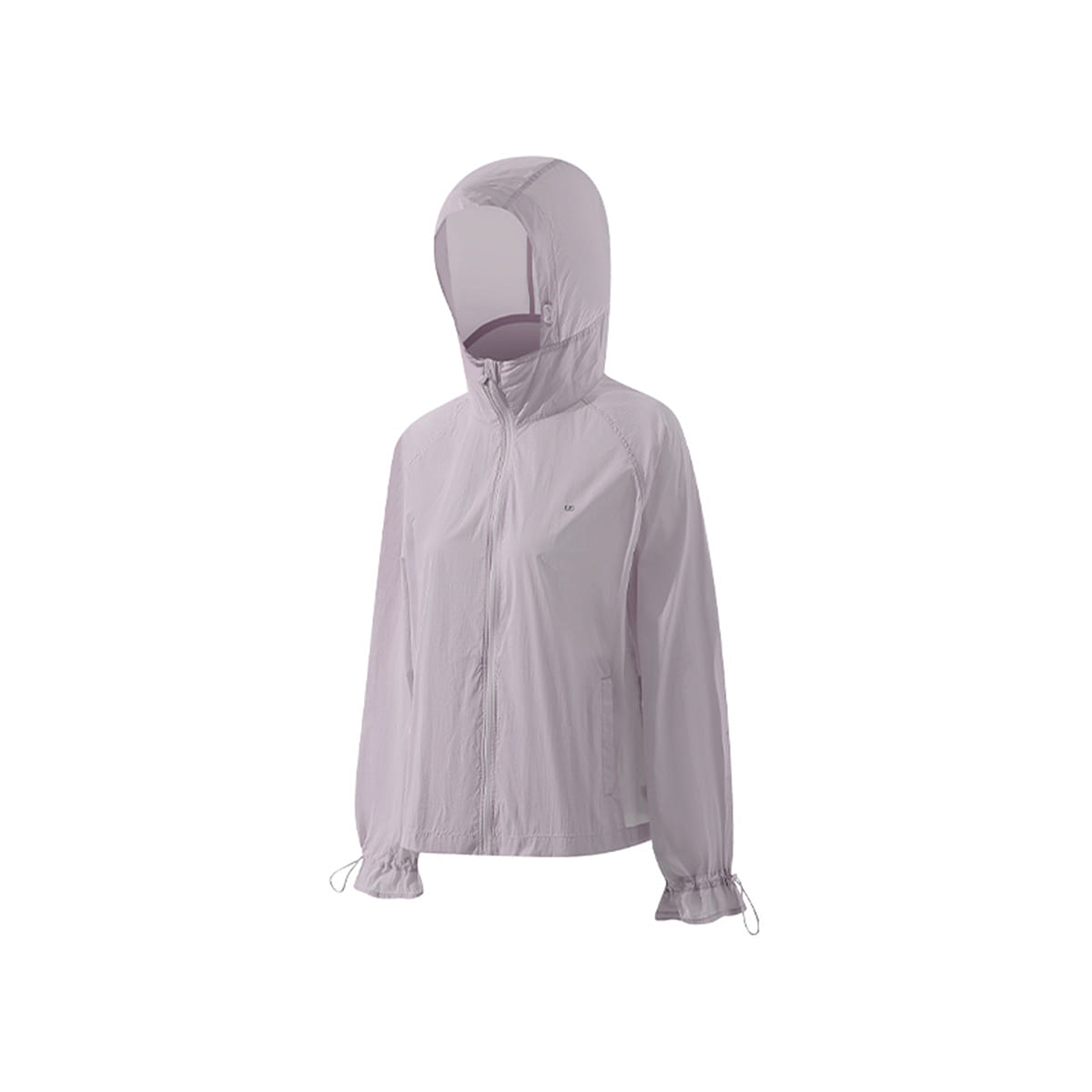 Ubras Light Portable Anti-UV Jacket Hooded Sun Protection Coat – Dawn Purple-M 50 g