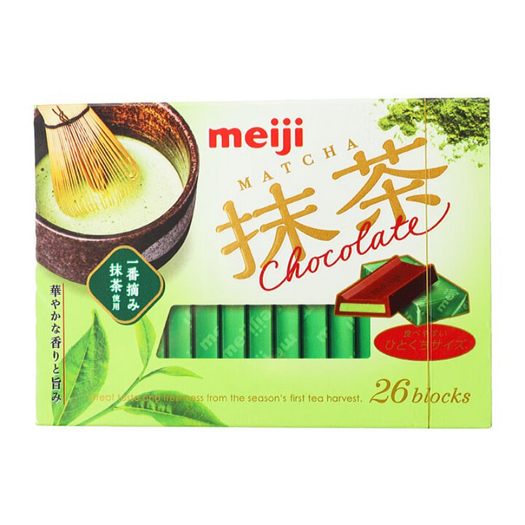 明治钢琴抹茶巧克力120g*1盒 120 克