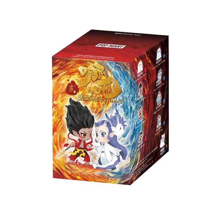 预售泡泡玛特 哪吒2天生羁绊系列盲盒 1个随机