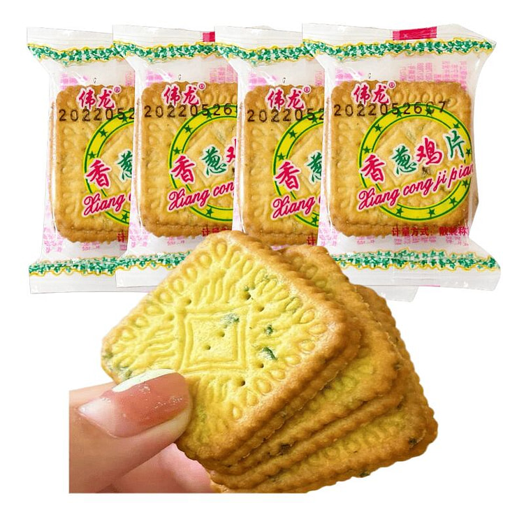Weilong Scallion Crispy Biscuit