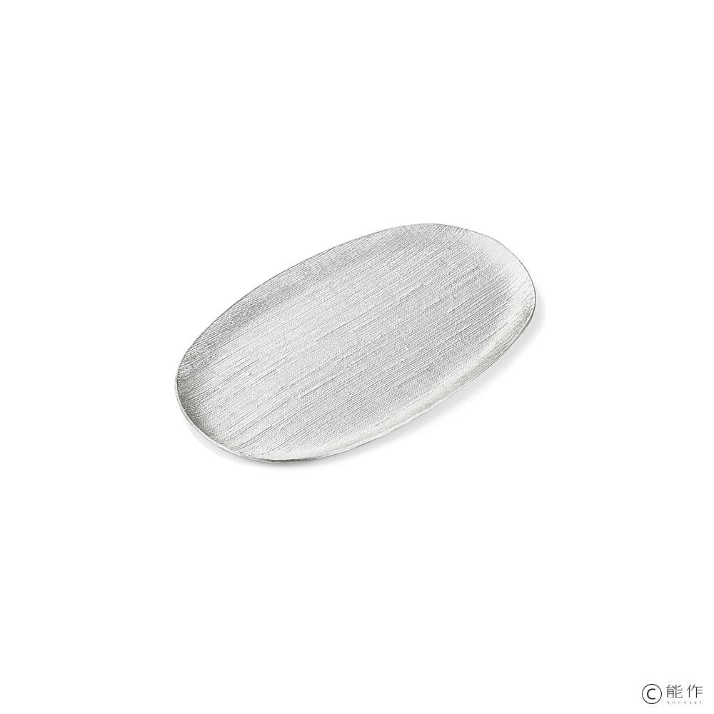 NOUSAKU Handmade Dish Plate (Oval, 4.3 x 7.6) Made in Japan 1 count