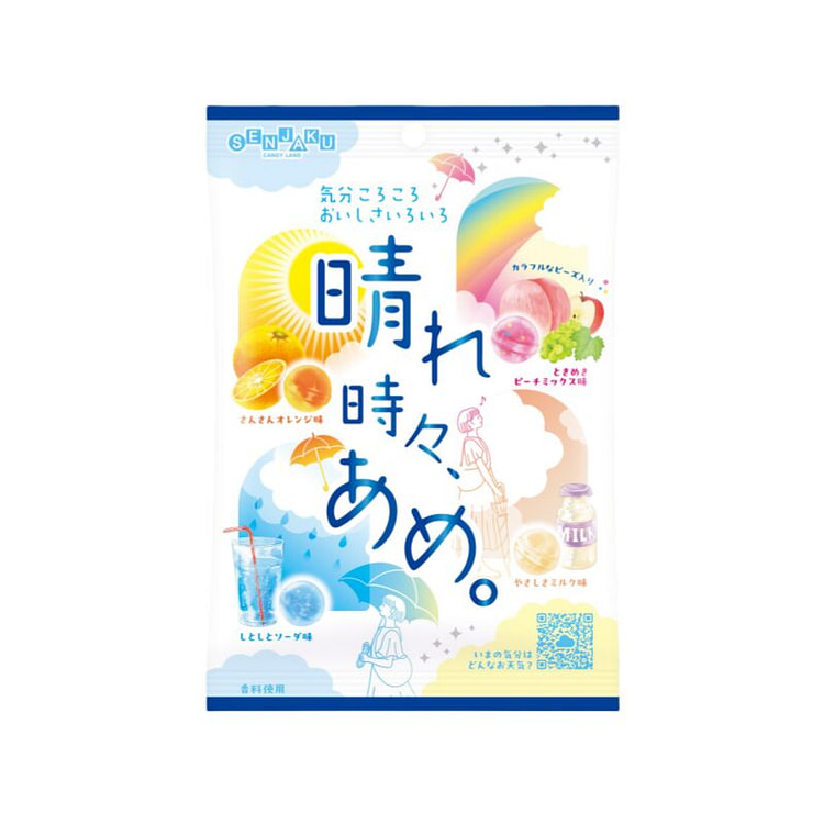 天气心情时光 混合水果味糖果 70g