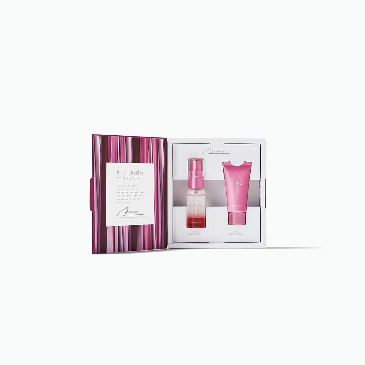 AXXZIA AG Theory Cleansing Kit (Oil 18mL + Foam 15g) 1 box