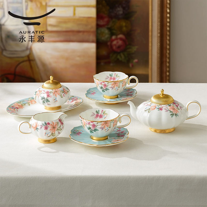 Celeste 10-Piece Tea & Coffee Set, Service for 2 1 box