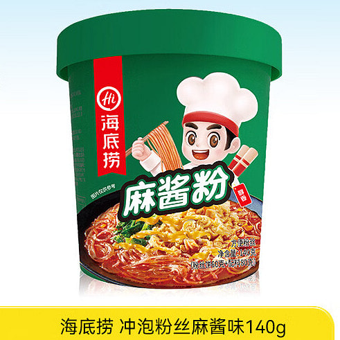 Hi Hot Sour Potato Noodles Brewing sesame paste 140 g