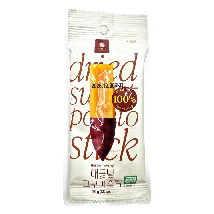 Haedeulnyeok Dried Sweet Potato Stick 20 g (min 2)