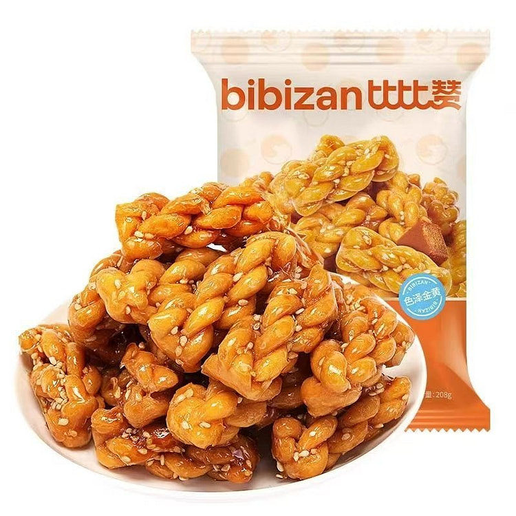 比比赞 小麻花混合味 208g 208 克