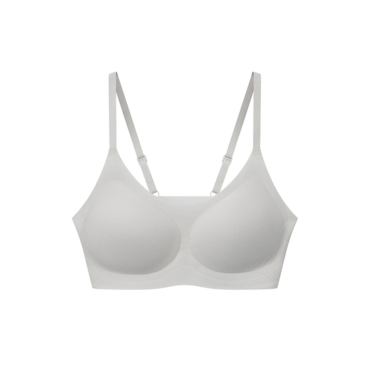 Ubras One Size Cool Type U-Neck Coud Support Bra -Vest Style – Grey 50 g