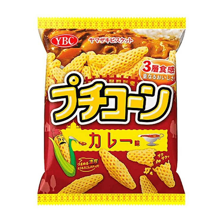 YBC PETIT CORN Corn Snack - Curry Flavor 50 g