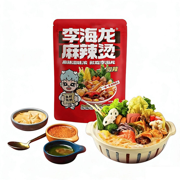 李海龙麻辣烫速食包正宗东北老式黏糊麻辣烫学生宿舍 437 克
