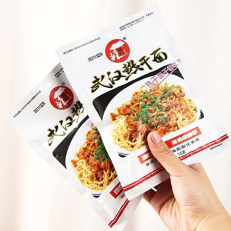 武汉热干面味干脆面15g*3 15 克
