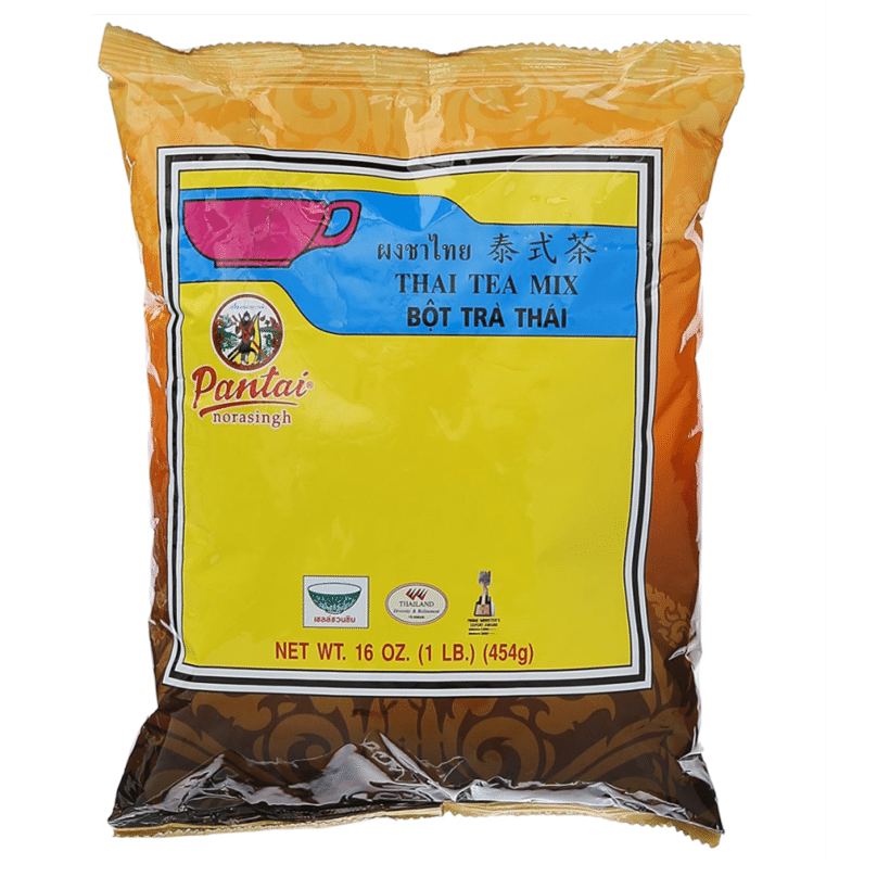 Thai Iced Tea Traditional Restaurant Style, 16 oz 16 온스
