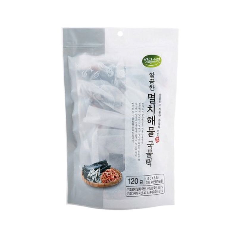 Badasori Clean Anchovy Seafood Broth Pack 15 g