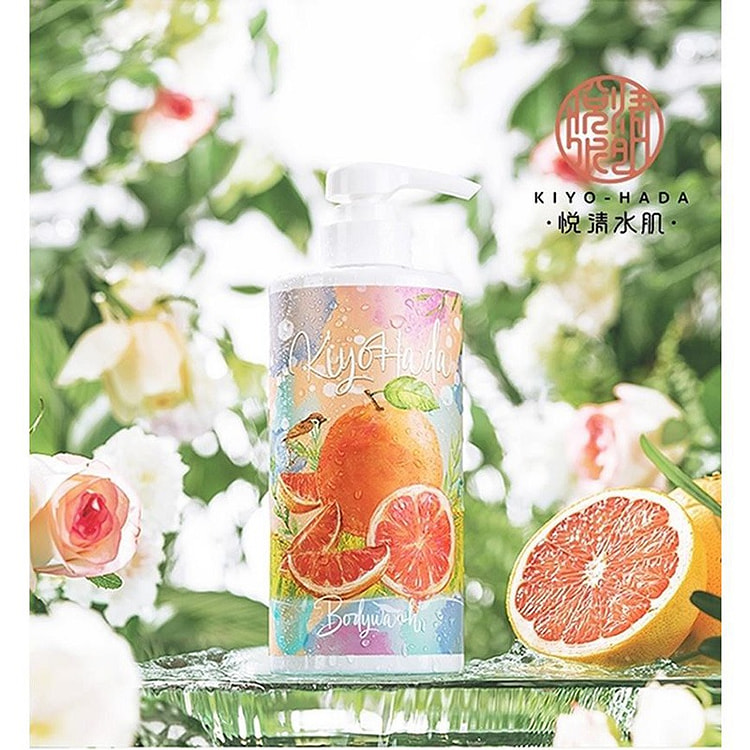 悦清水肌 西柚沐浴露 600ml