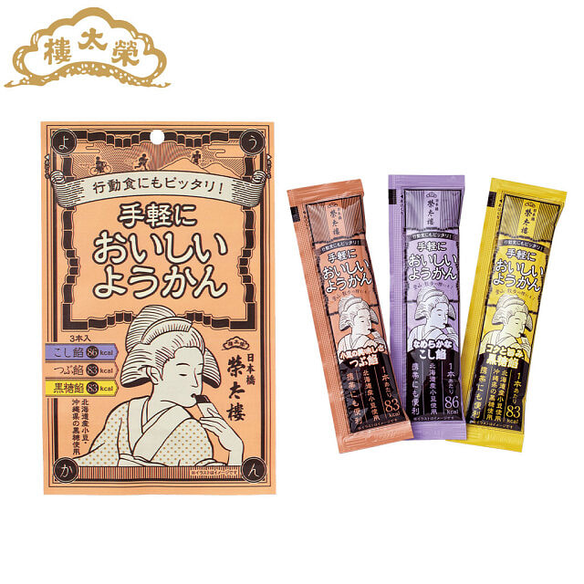 荣太楼总本铺 美味羊羹 3个 1 份