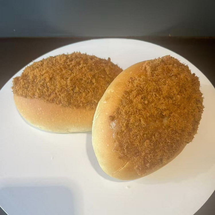 Pork floss bun 1 each