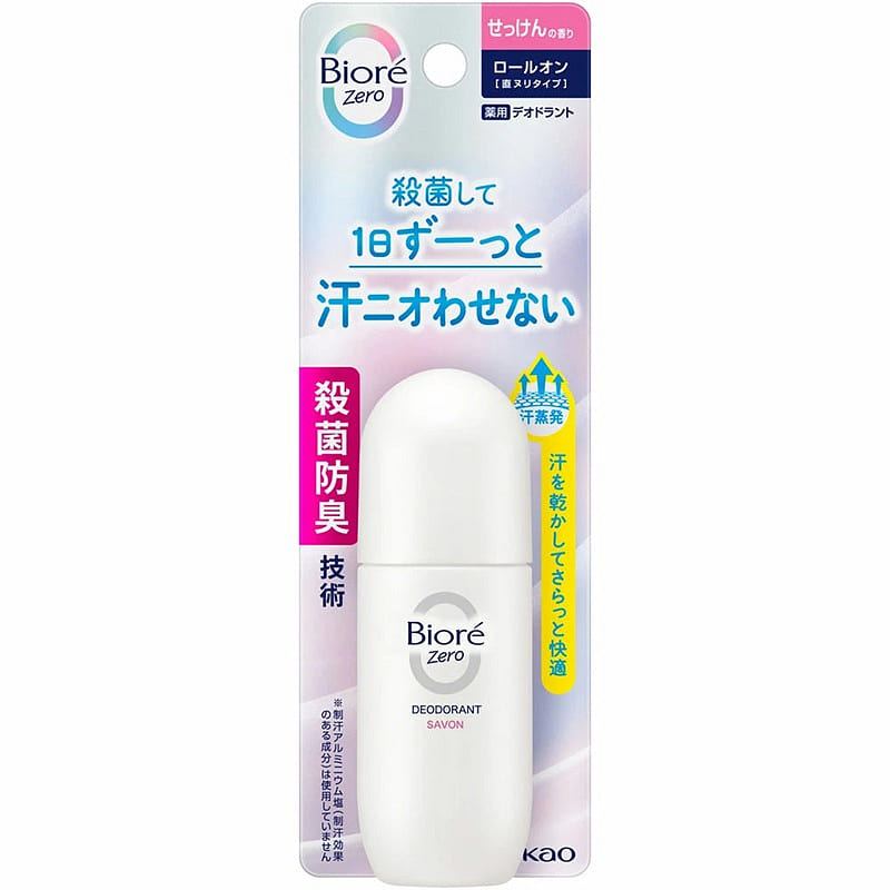 KAO Biore Deodorant Roll-On Soap 40ml 1 each