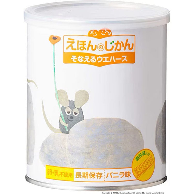 Hikari Kogyo Ehon Jikan Vanilla Wafers 12 Count 1 each