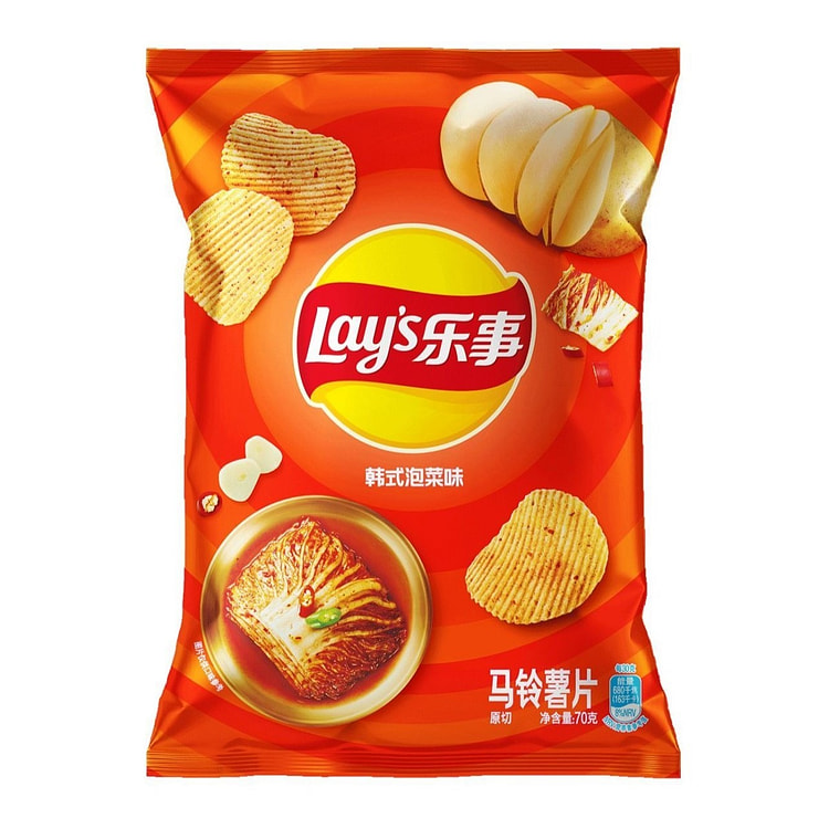 乐事 薯片 (韩式泡菜味)