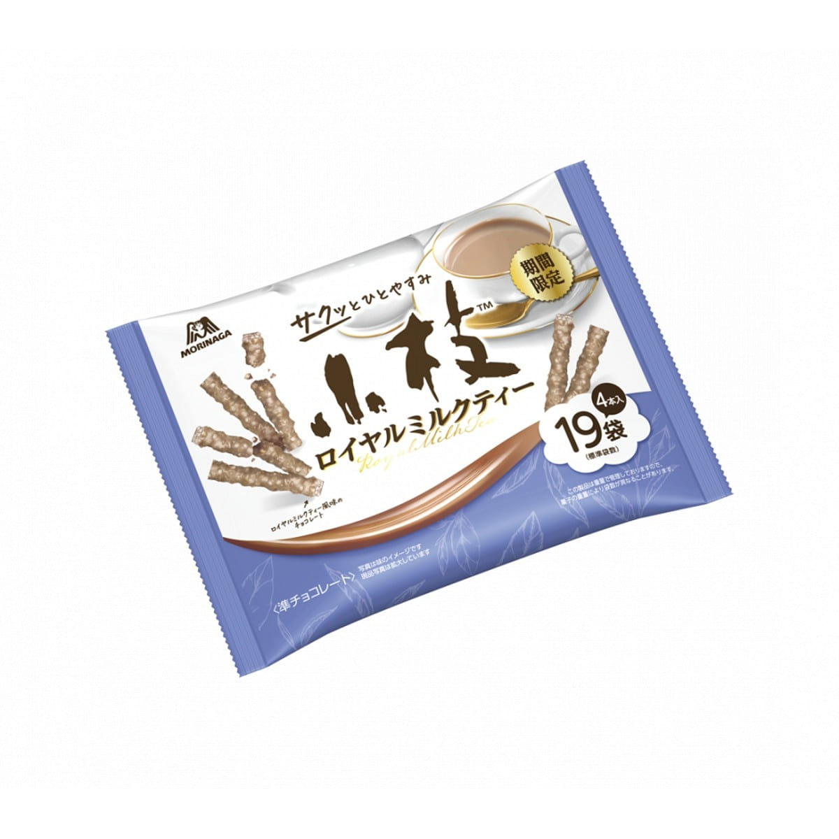 Morinaga Koeda Chocolate Stick Royal Milk Tea 100g 1 pack