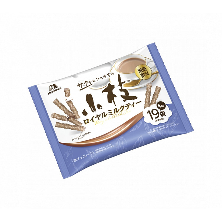 Morinaga Koeda Chocolate Stick Royal Milk Tea 100g 1 pack