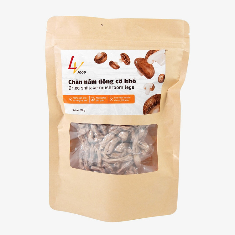 LV Food Dried Shiitake Mushroom Legs