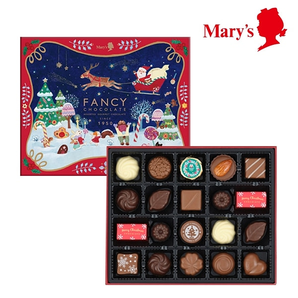 Mary's Christmas Chocolates  20pcs 1 each
