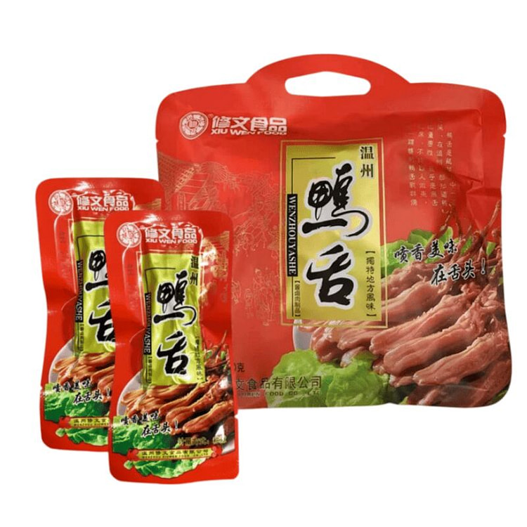 修文食品 温州酱鸭舌 开袋即食 240g*1袋 240 克
