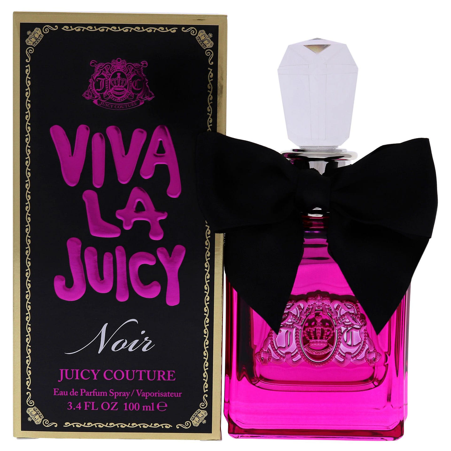 Viva La Juicy Noir by Juicy Couture for Women – 3.4 oz