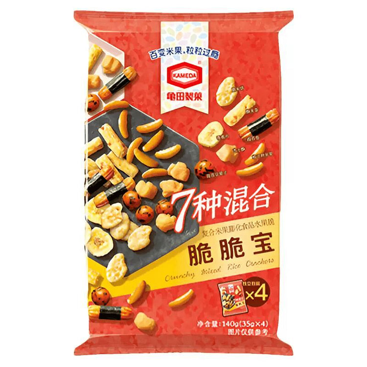 Kameda Seika Mixed Rice Snacks 140g 140 g