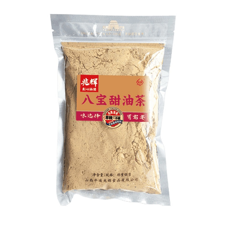 兆辉代餐粉八宝甜油茶500g*1袋 500 克