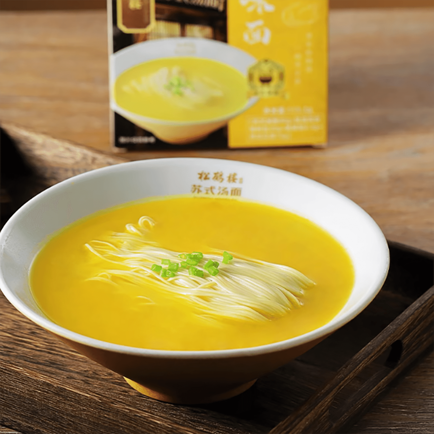 Zhenchangjia Songhelou Chicken Soup Flavor Noodles 115.3 g
