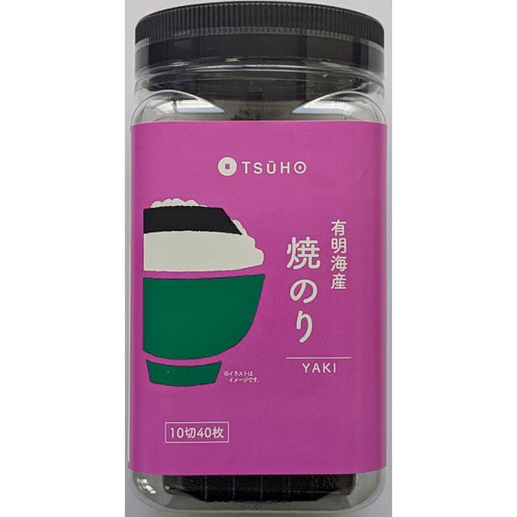 Tuhonori Ariake Roasted Nori 40 Sheets 1 each